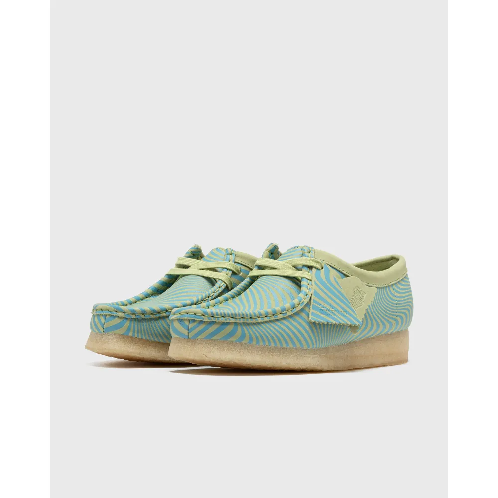 Clarks Wallabee. 261758344 / grün