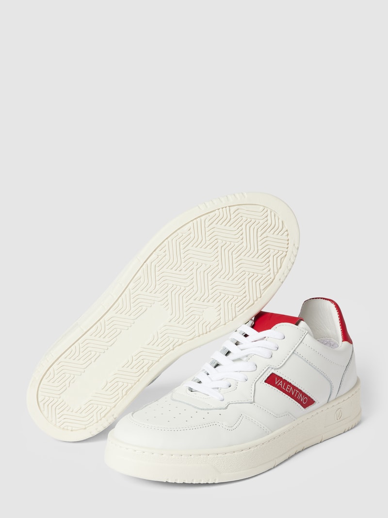 Sneaker mit Label-Detail Modell 'APOLLO' in weiß
