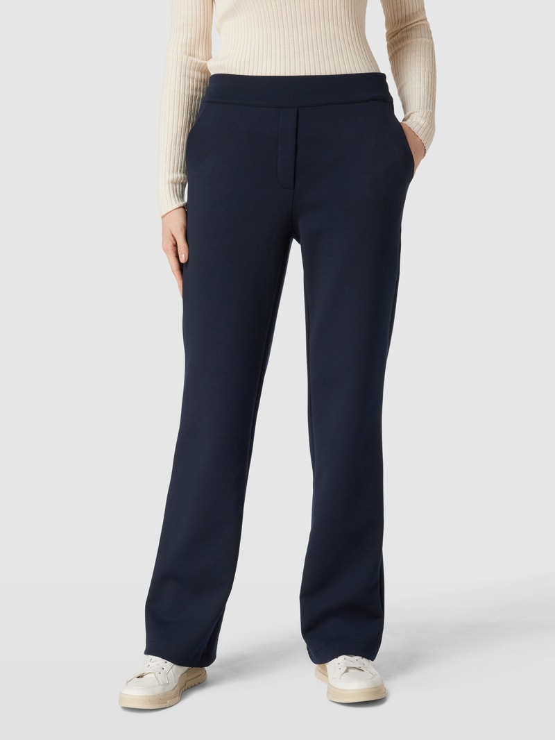 Sweatpants mit Paspeltaschen am Gesäß in marineblau