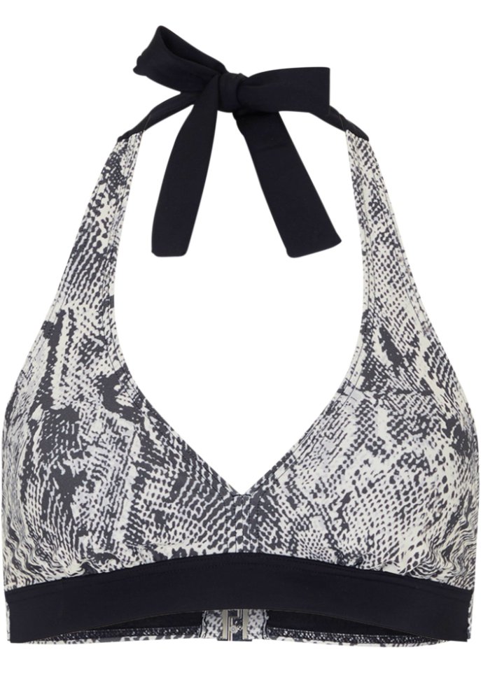 Neckholder Bikini Oberteil aus recyceltem Polyamid