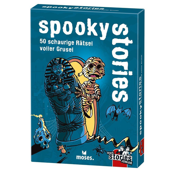 BLACK STORIES JUNIOR SPOOKY STORIES - Reisespiel