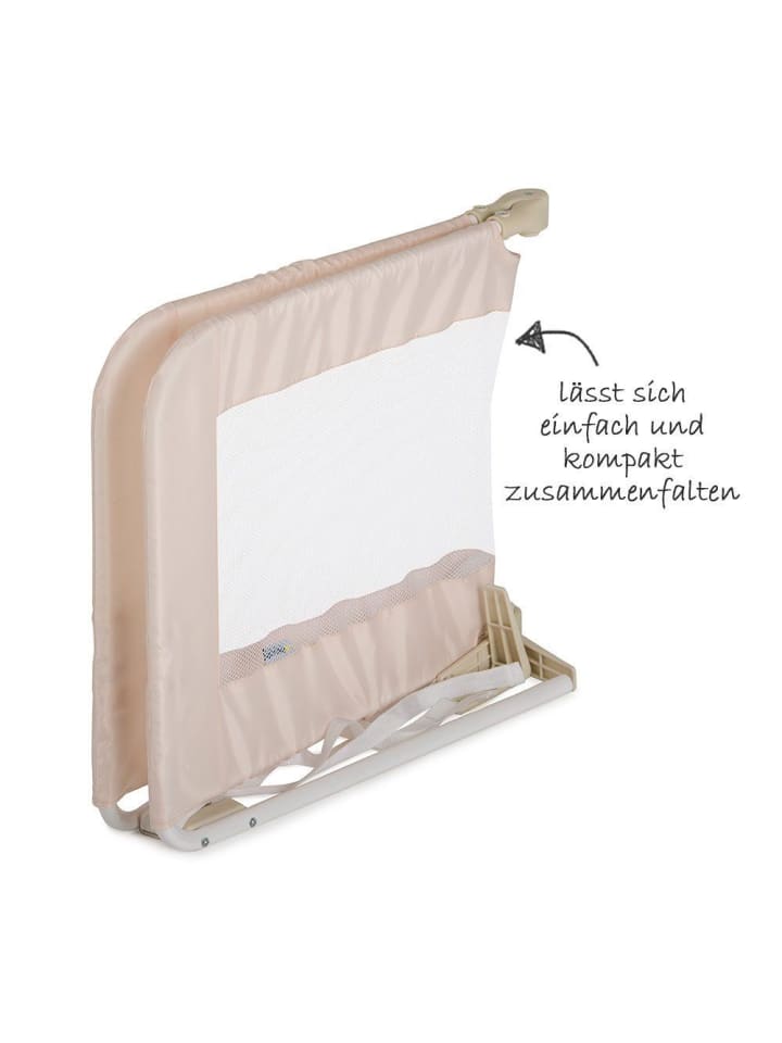 Hauck Faltbares Bettschutzgitter Sleep'n Safe Plus - Beige in beige günstig kaufen onesize