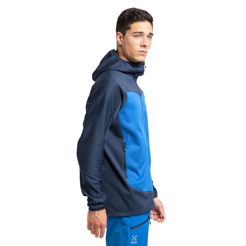 Haglfs Frost Mid Hood Fleecejacke Herren