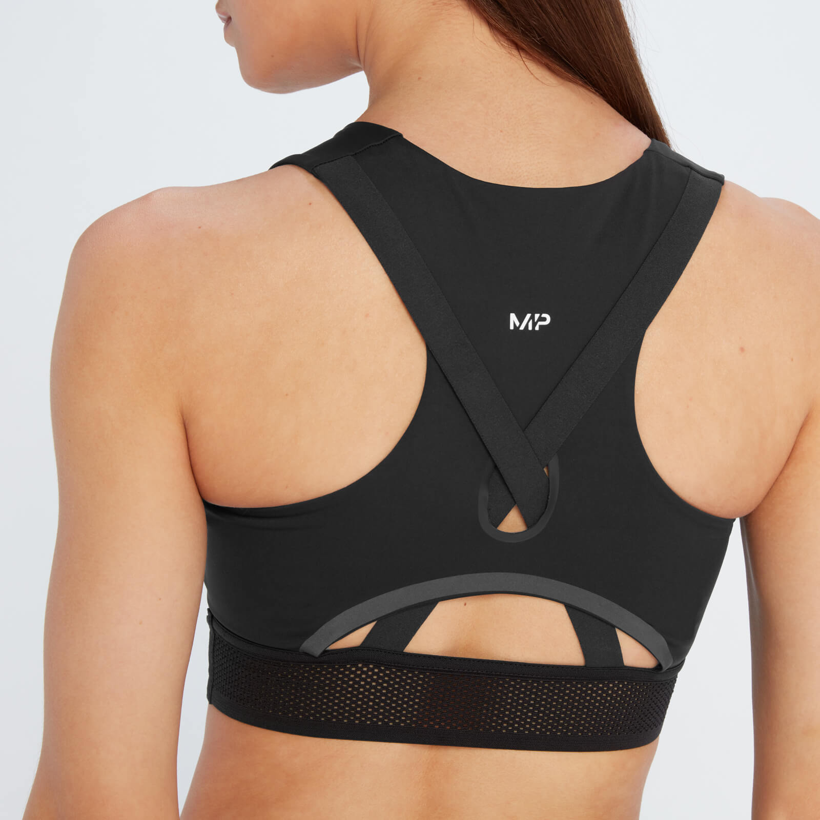Brassière de sport réfléchissante MP Velocity Ultra pour femmes – Noir
