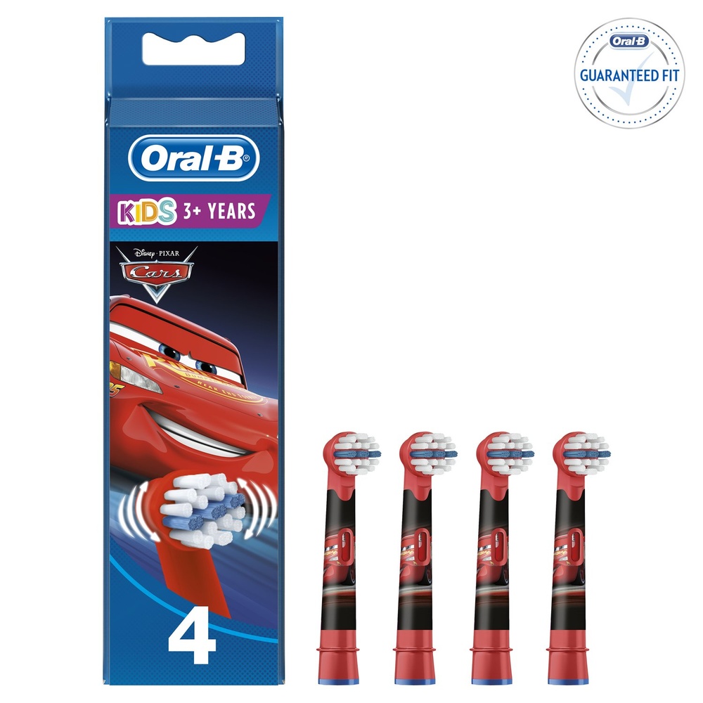 oral-b Oral-B Kids Brossettes, Lot De 4 Brossettes De Rechange