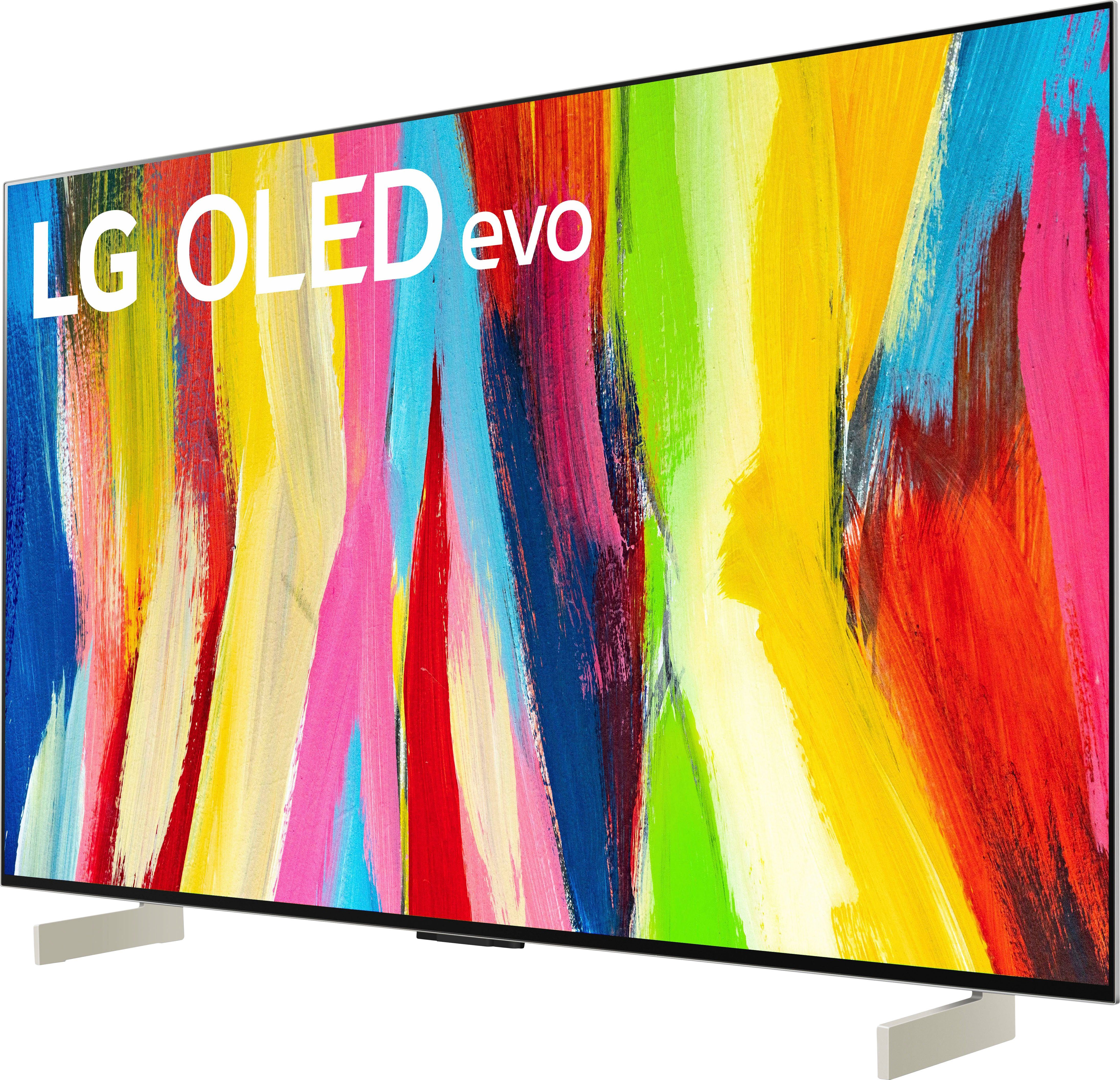 LG OLED42C29LB OLED-Fernseher (106 cm/42 Zoll, 4K Ultra HD, Smart-TV)