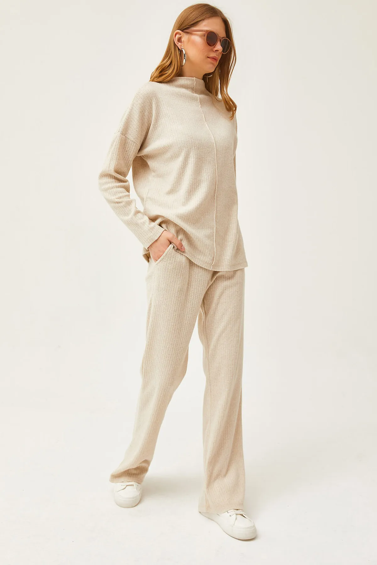 Olalook  Zweiteiler - Grau - Regular Fit