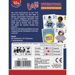 Café International Kartenspiel (DE)