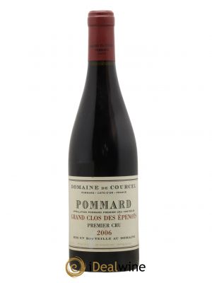 Pommard 1er Cru Grand Clos des Epenots de Courcel (Domaine)  2006 - Lot de 1 Bouteille
