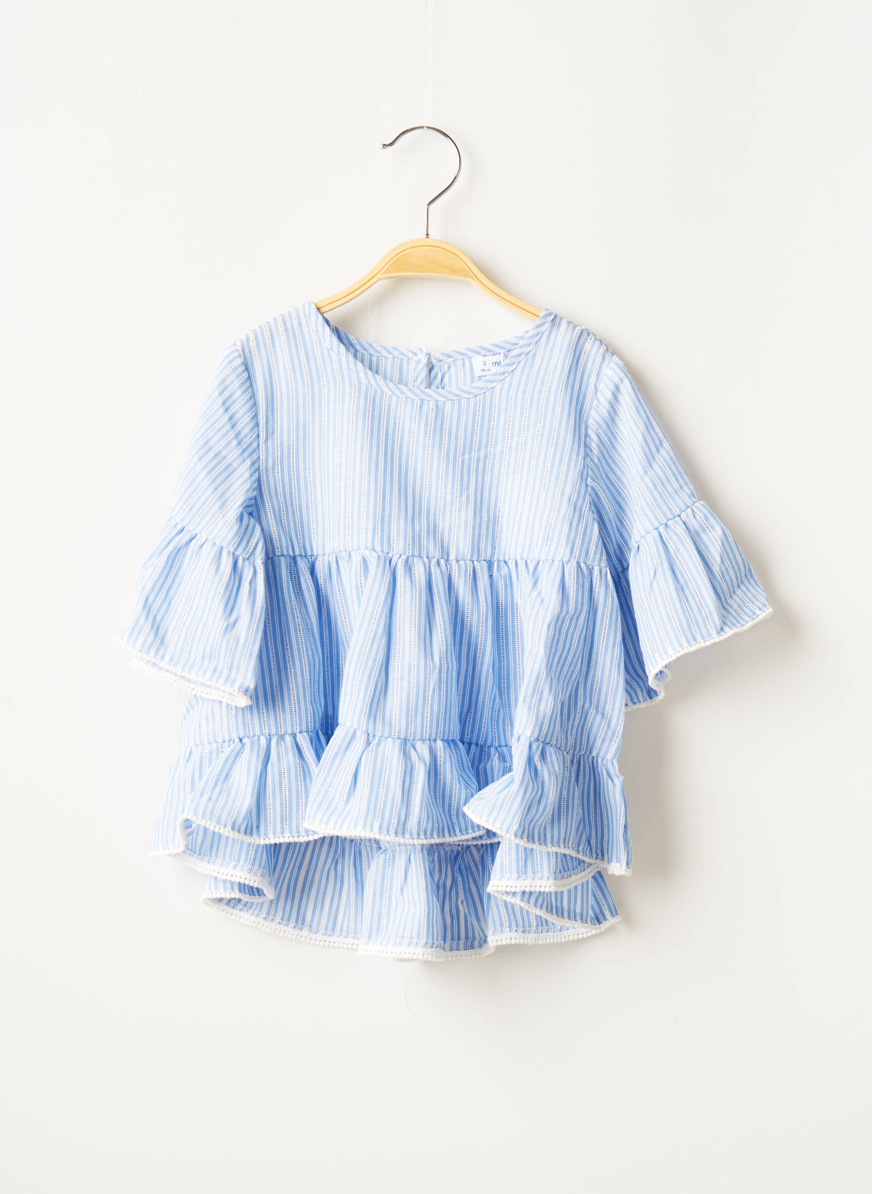 Mayoral Blouses Fille couleur bleu