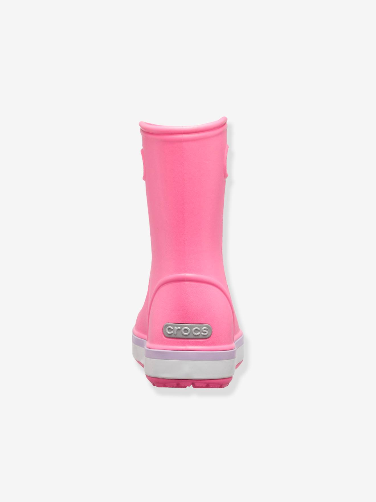 Bottes de pluie enfant Crocband Rain Boot K CROCS(TM) pink lemonade / lavender