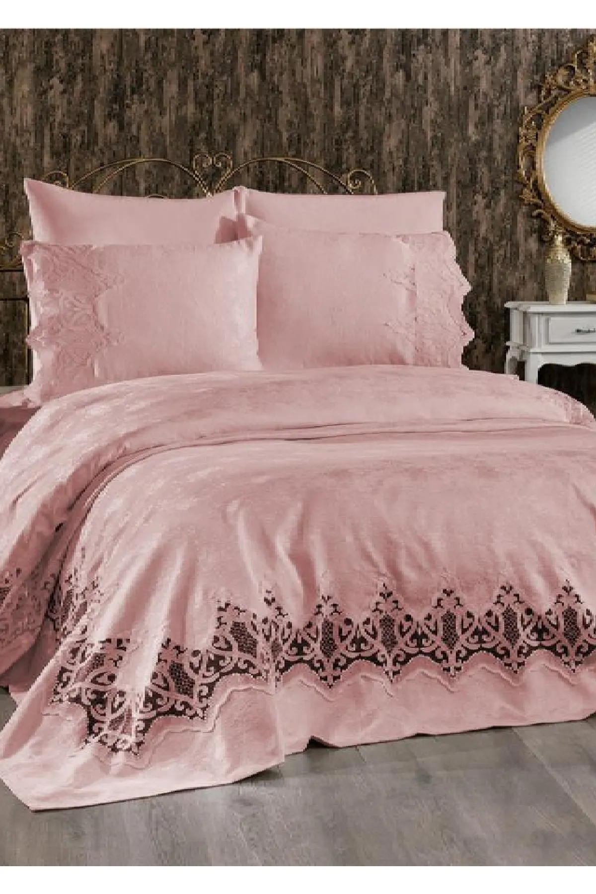 Çeyiz Diyarı  Stella Double Pique Set Puder