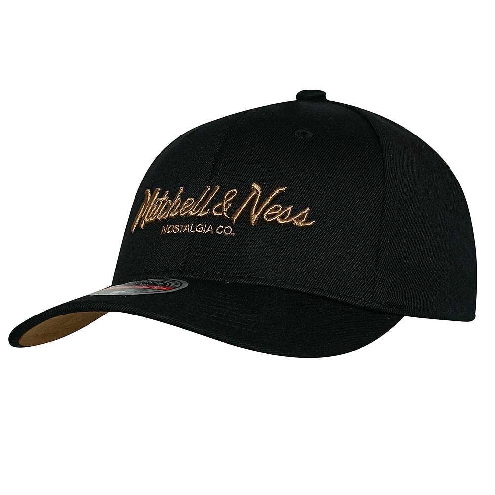 Mitchell & Ness Bronze Pinscript Kappe 6HSSHATS-029-MNNBLCK
