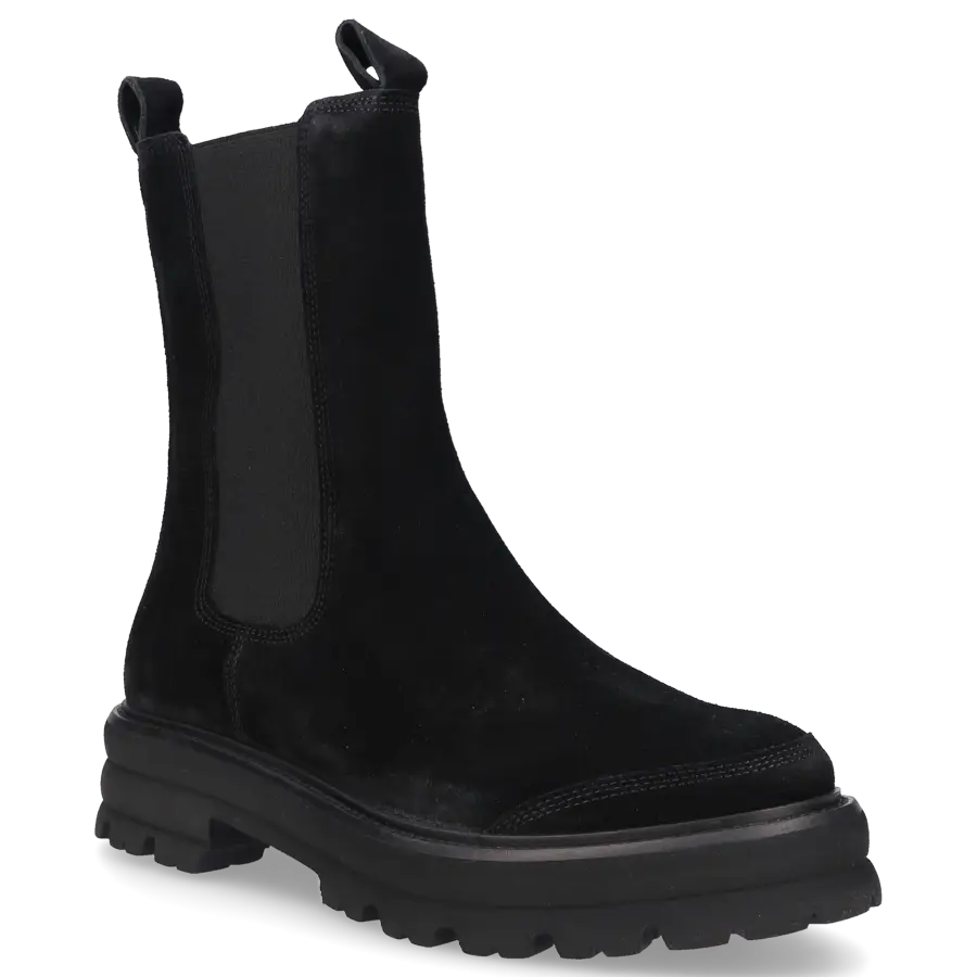 305 SOBE - Chelsea Boots EMIRATES Veloursleder - schwarz