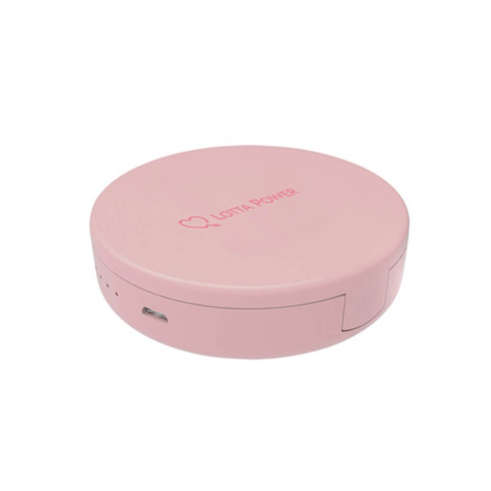 Lotta Power Schminkspiegel Schminkspiegel Powerbank Rosé