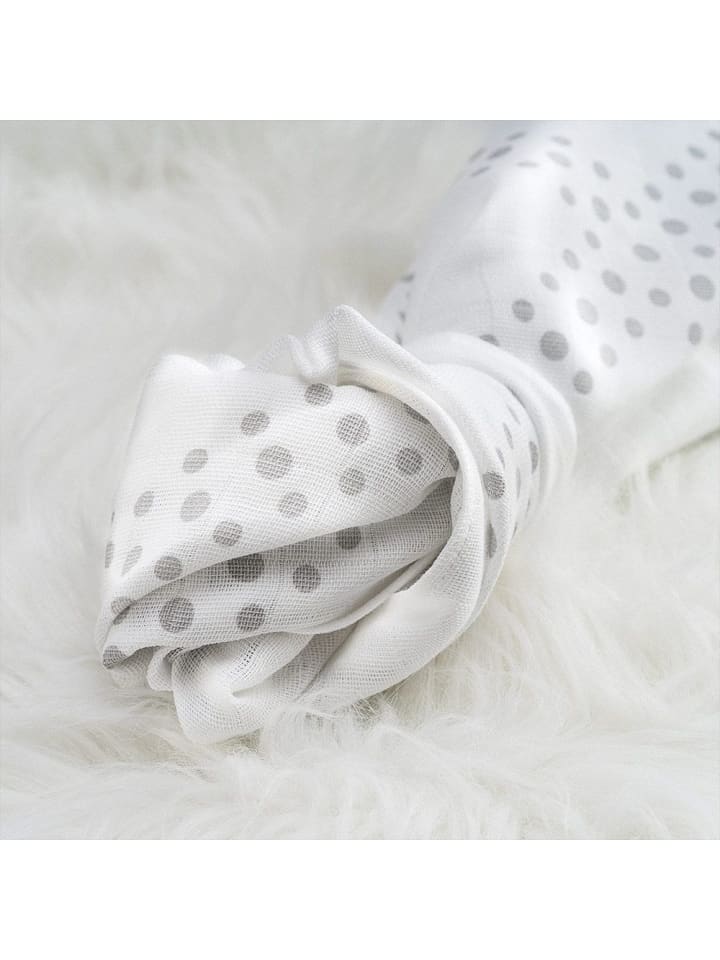 Makian Mullwindel / Mulltuch 3er Pack 80 x 80 cm - Modern in weiss,grau günstig kaufen onesize