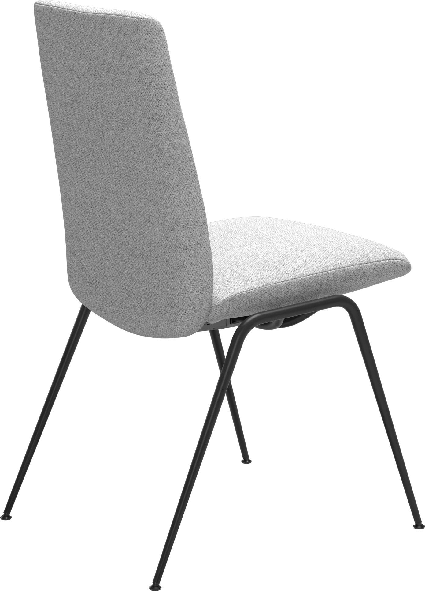 Stressless® Polsterstuhl Laurel, Low Back, Größe M, mit Beinen aus Stahl in Schwarz matt
