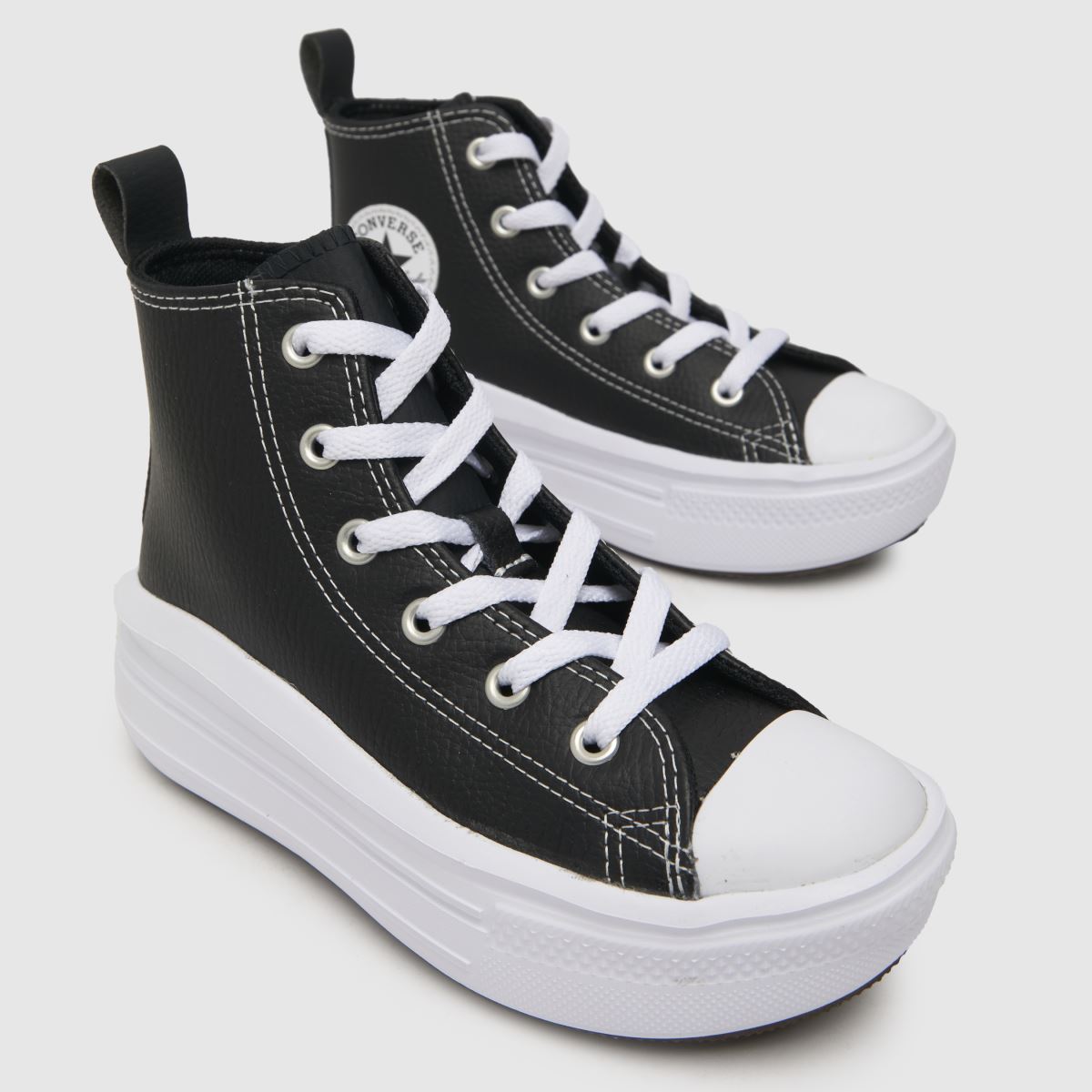 Converse svarta all star move hi flickor juniorsneakers