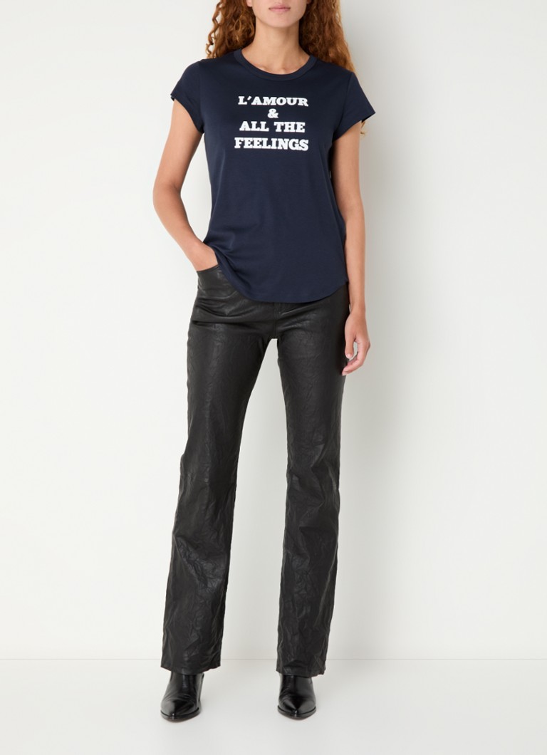 Tricou Zadig&Voltaire Woop Love cu imprimeu
