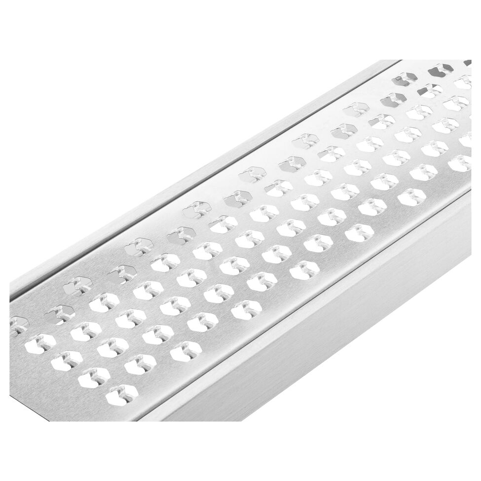 Reibe, Zester, 38 cm, Grau