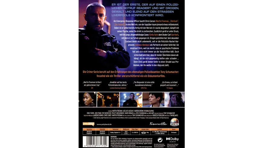 The Responder - Staffel 1  [2 DVDs]