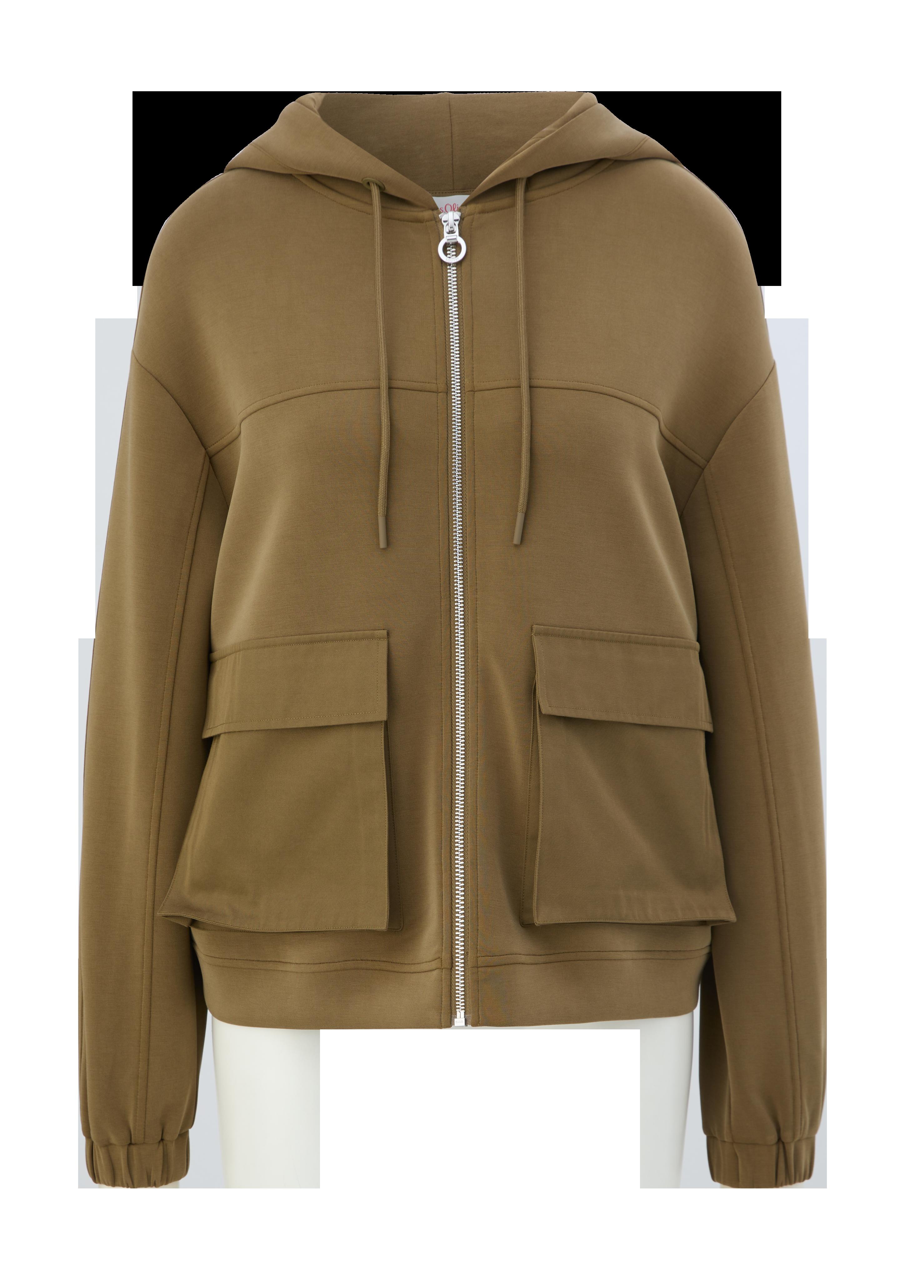 Sweatshirtjacke mit Kapuze  2129777-7723