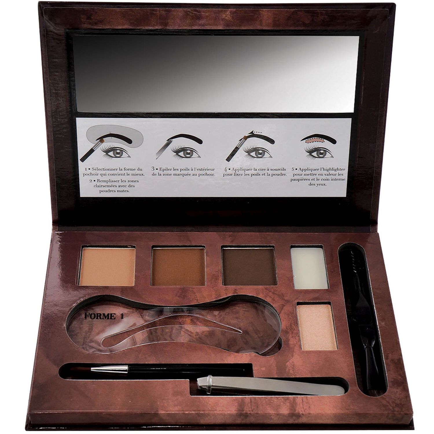 Parisax Palette Perfect Eyebrows Kit pour soucils