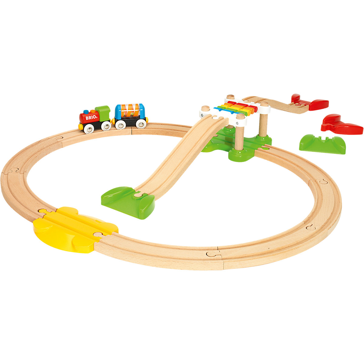 Mein erstes BRIO Bahn Spiel Set, 18-tlg.