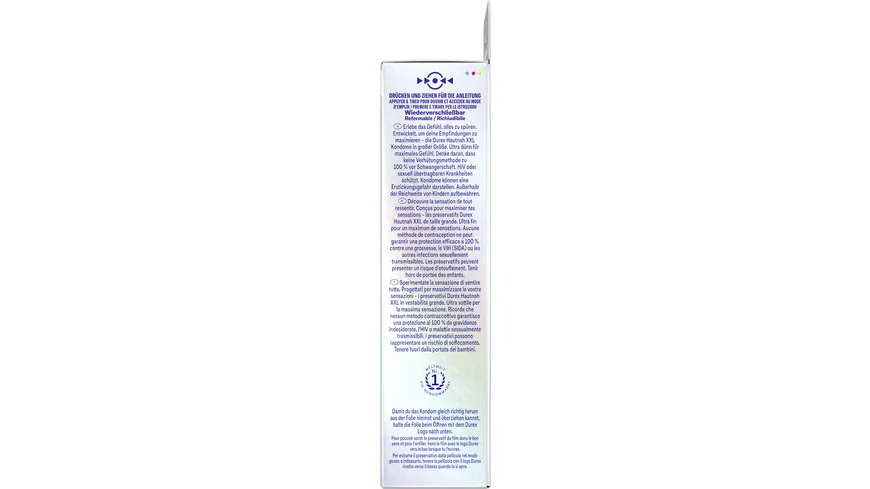 Durex Kondome Hautnah XXL