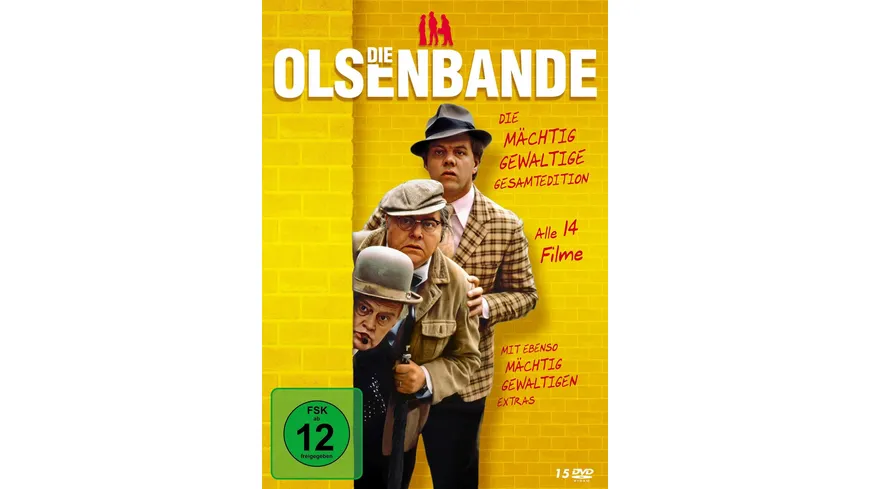 Die (mächtig gewaltige) Olsenbande Gesamtedition - mit ebenso mächtig gewaltigen Extras  [15 DVDs]
