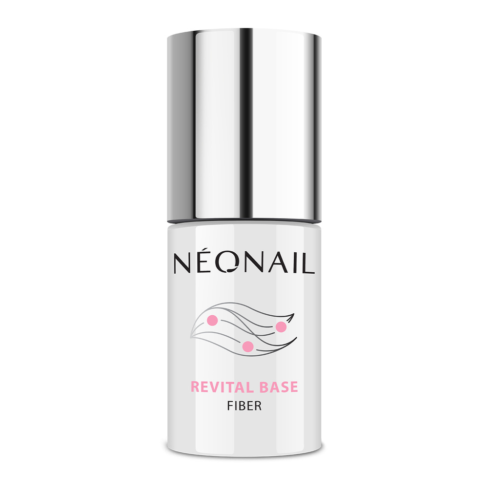 neonail REVITAL BASE FIBER Vernis semi-permanent LED longue tenue
