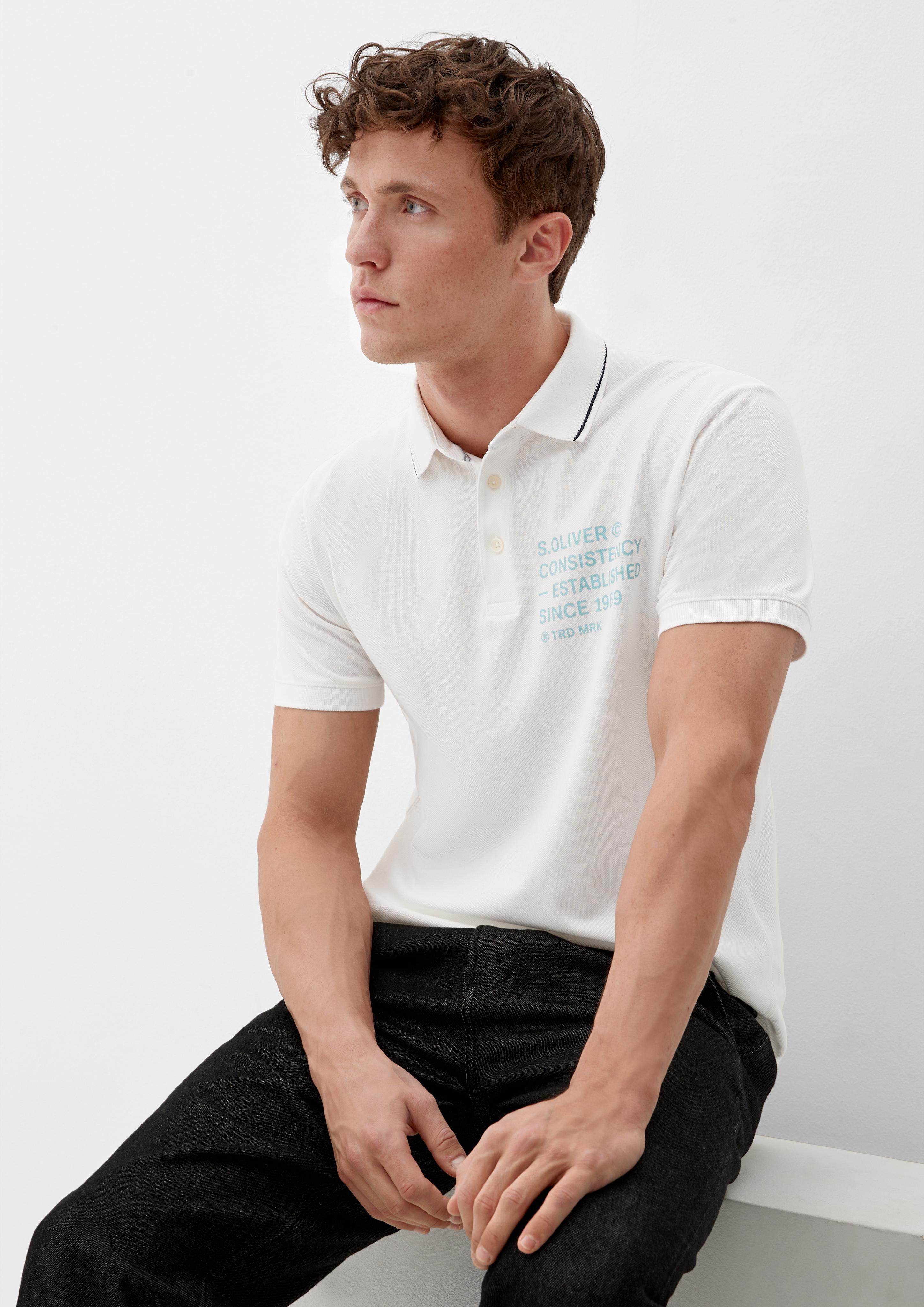 Poloshirt mit Piquéstruktur  2129835-0120