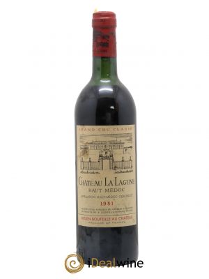 Château La Lagune 3ème Grand Cru Classé  1981 - Lot de 1 Bouteille