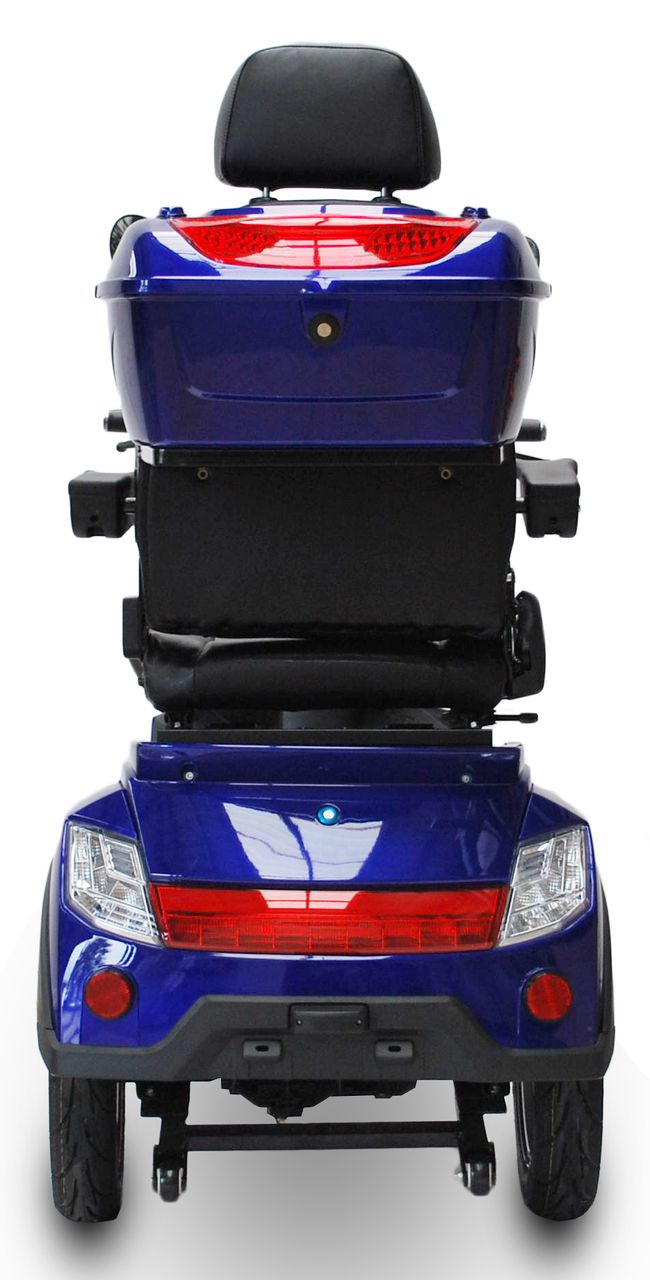 ECO ENGEL 504 Blau, 25 km/ h mit 1000 Watt Motor 20Ah, Seniorenmobil Elektro Roller