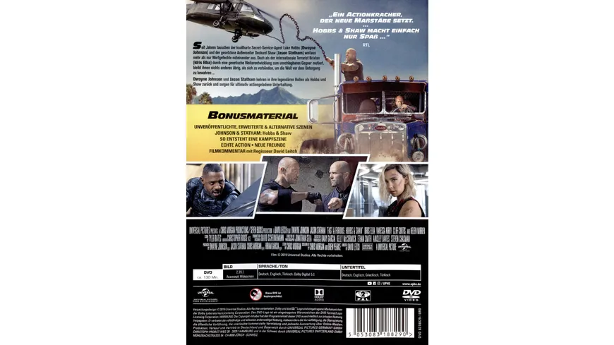 Fast & Furious: Hobbs & Shaw