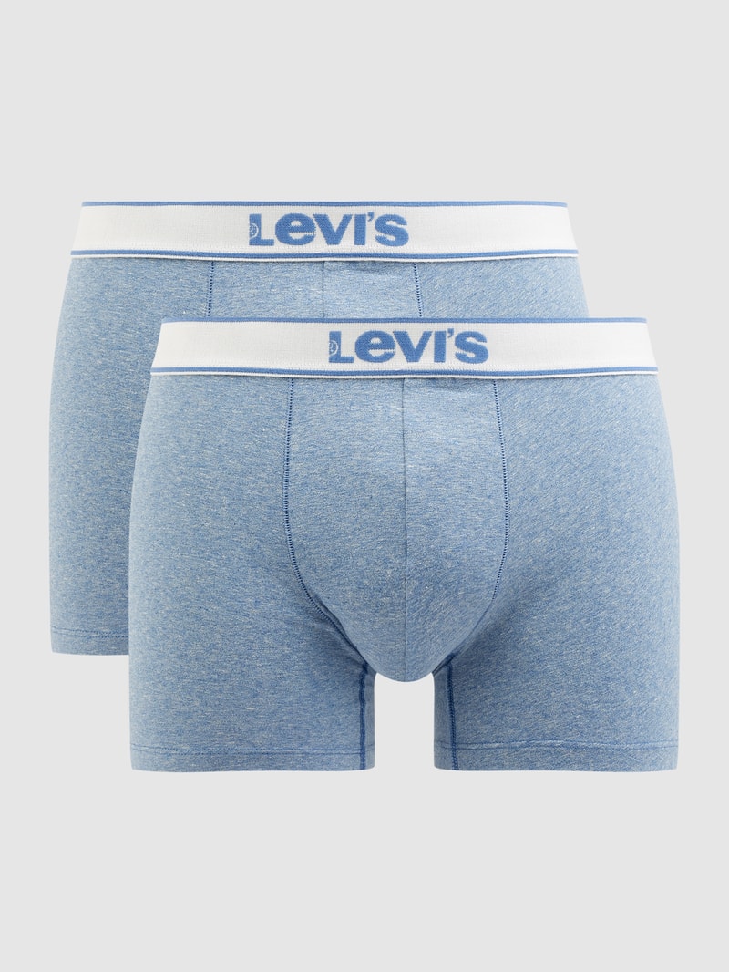 Trunks mit Stretch-Anteil im 2er-Pack in blau