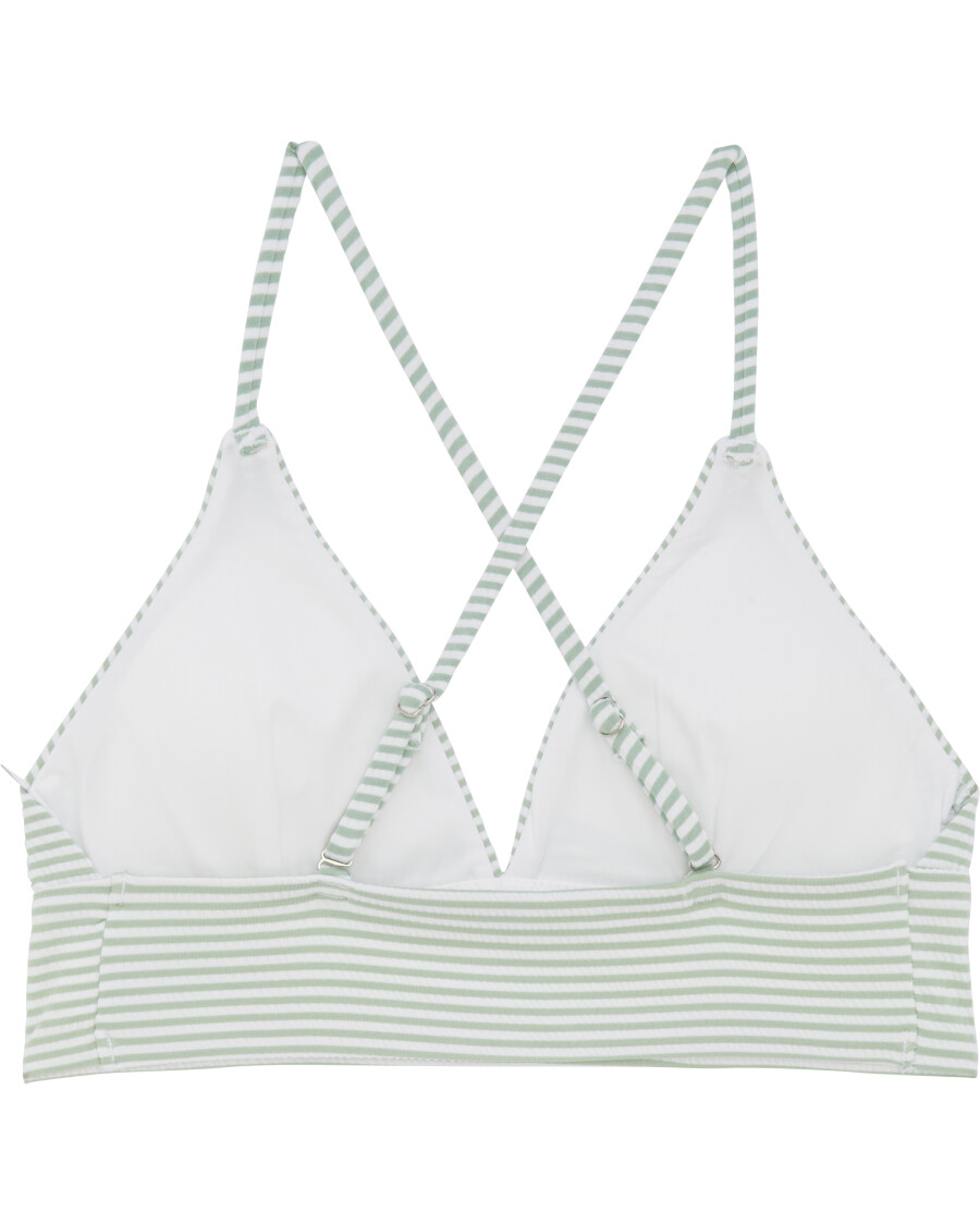 Gestreiftes Bikini-Oberteil