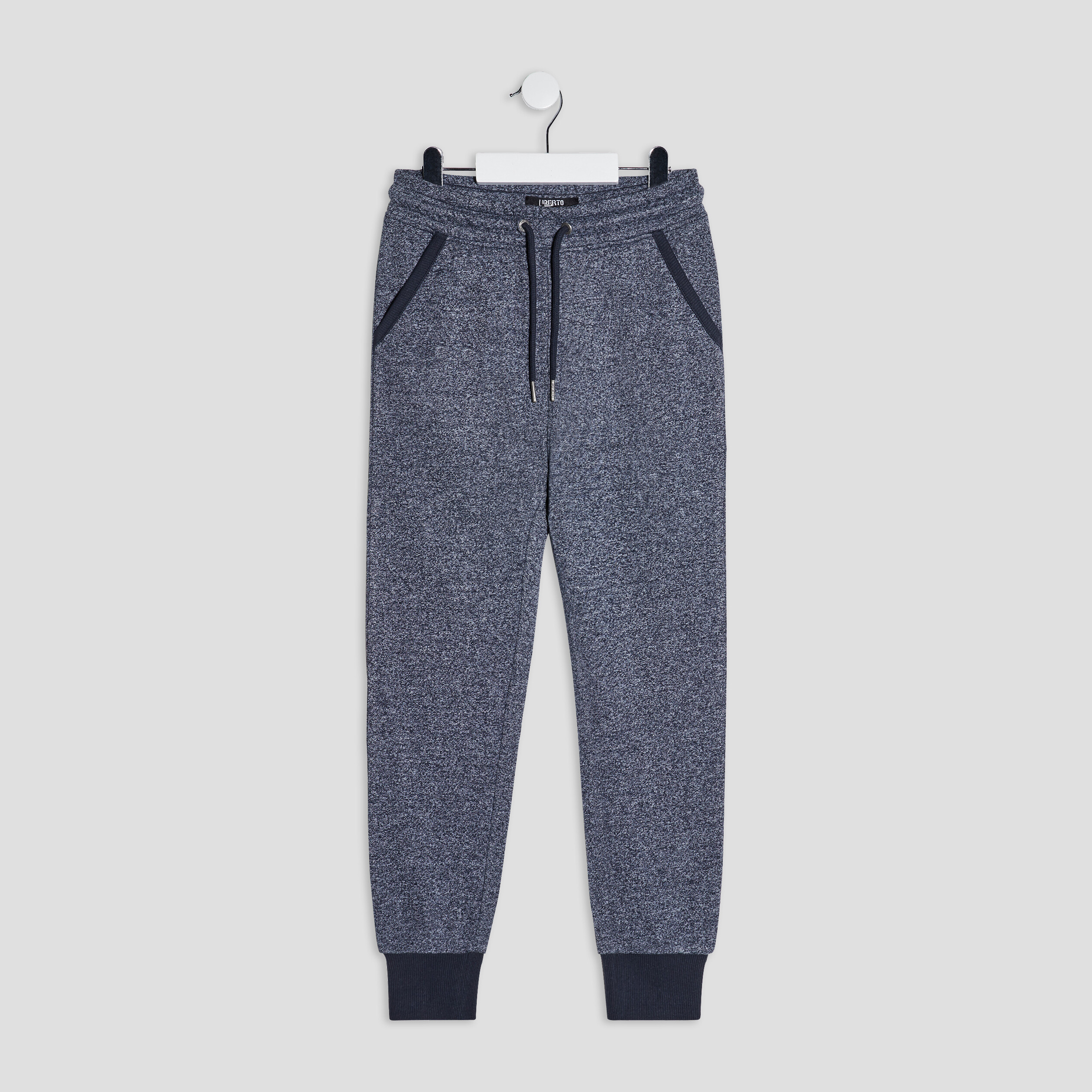 Joggings droit bleu marine garçon | La Halle