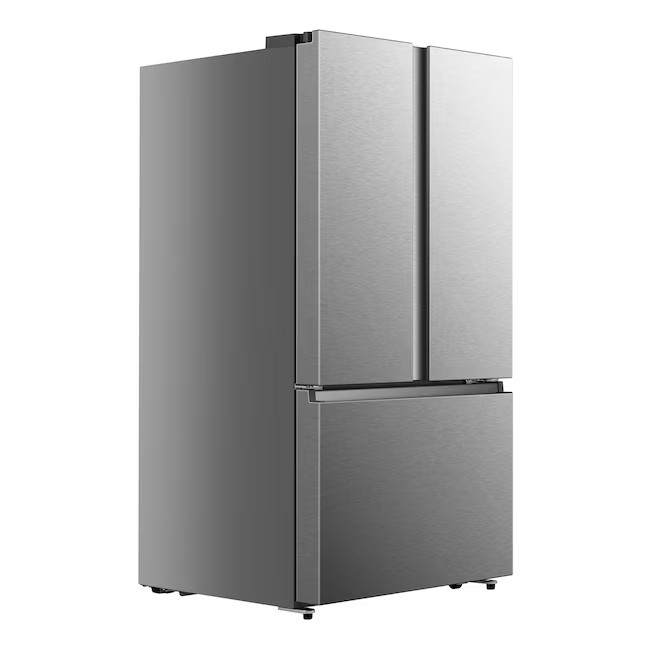 Hisense 26.6-cu ft French Door Refrigerator with Ice Maker (Fingerprint Resistant Stainless Steel) ENERGY STAR