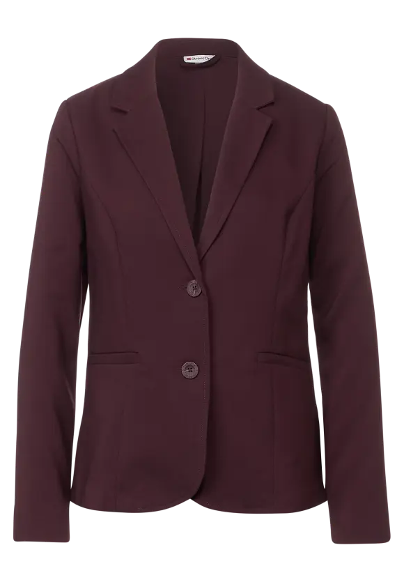 Street One Twill Blazer in Unifarbe