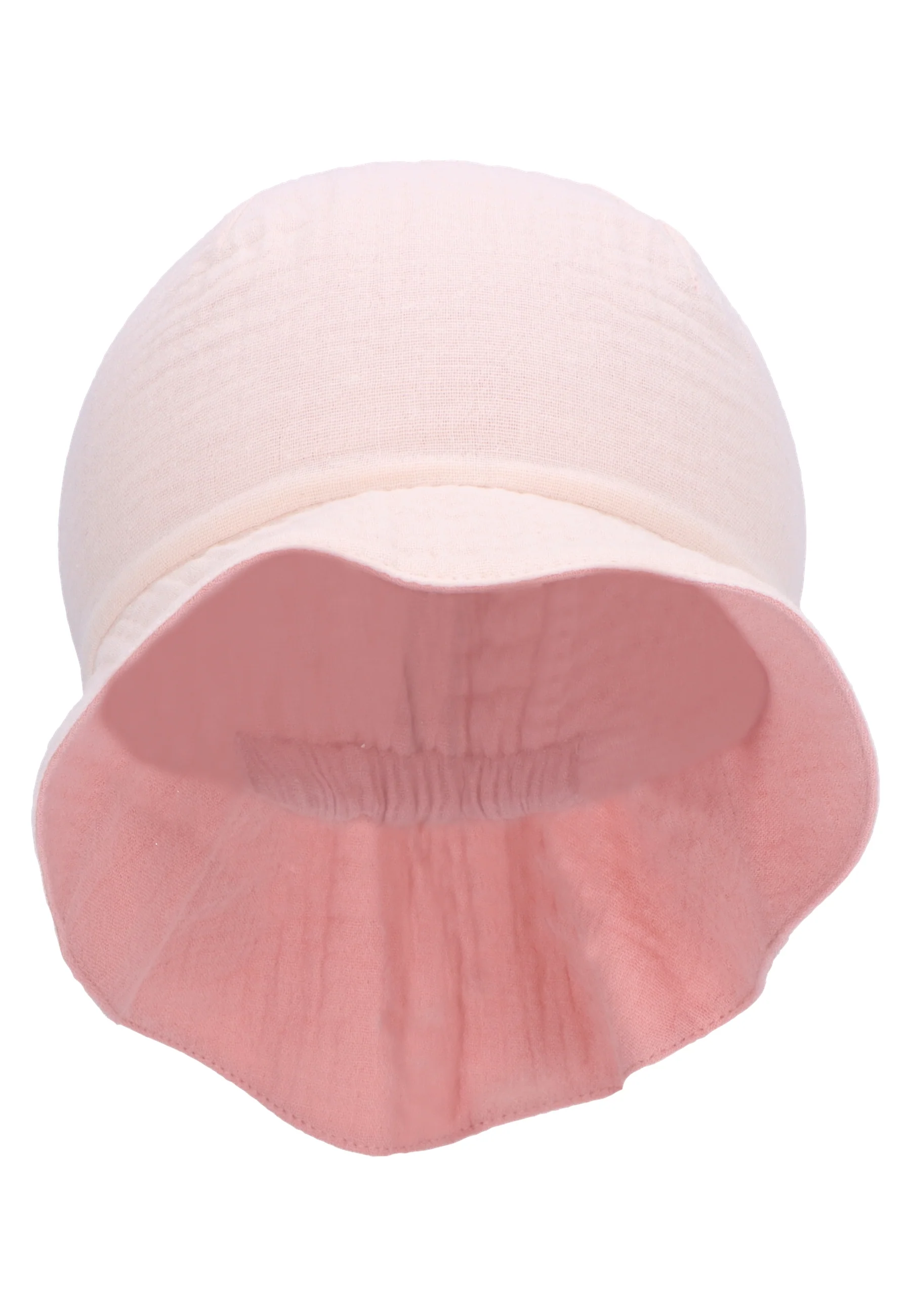 Wende-Sonnenhut aus Baumwoll-Musselin (Bio) UV 30
