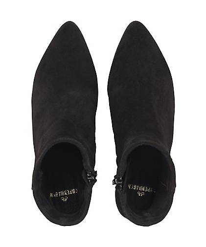 COPENHAGEN Velours-Stiefelette