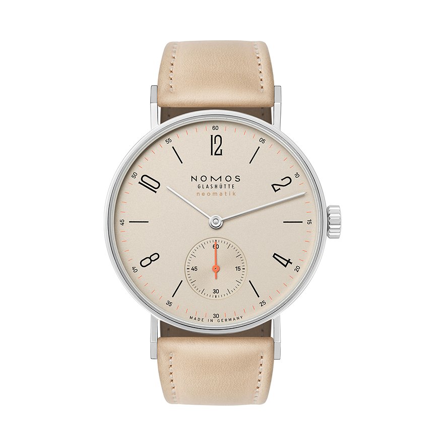 Nomos Glashütte Damenuhr Tangente neomatik champagner