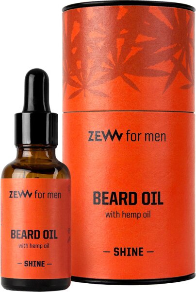 ZEW for men Beard Oil Hemp Oil - Shine Bartöl