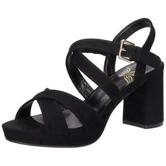 Barbarella Sandale in schwarz