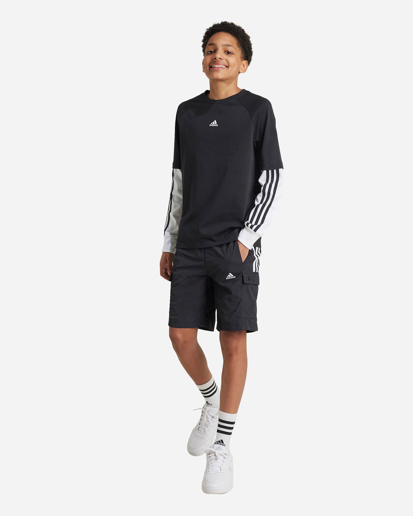 Pantaloncini Adidas Cargo Street Jam Jr IV7050