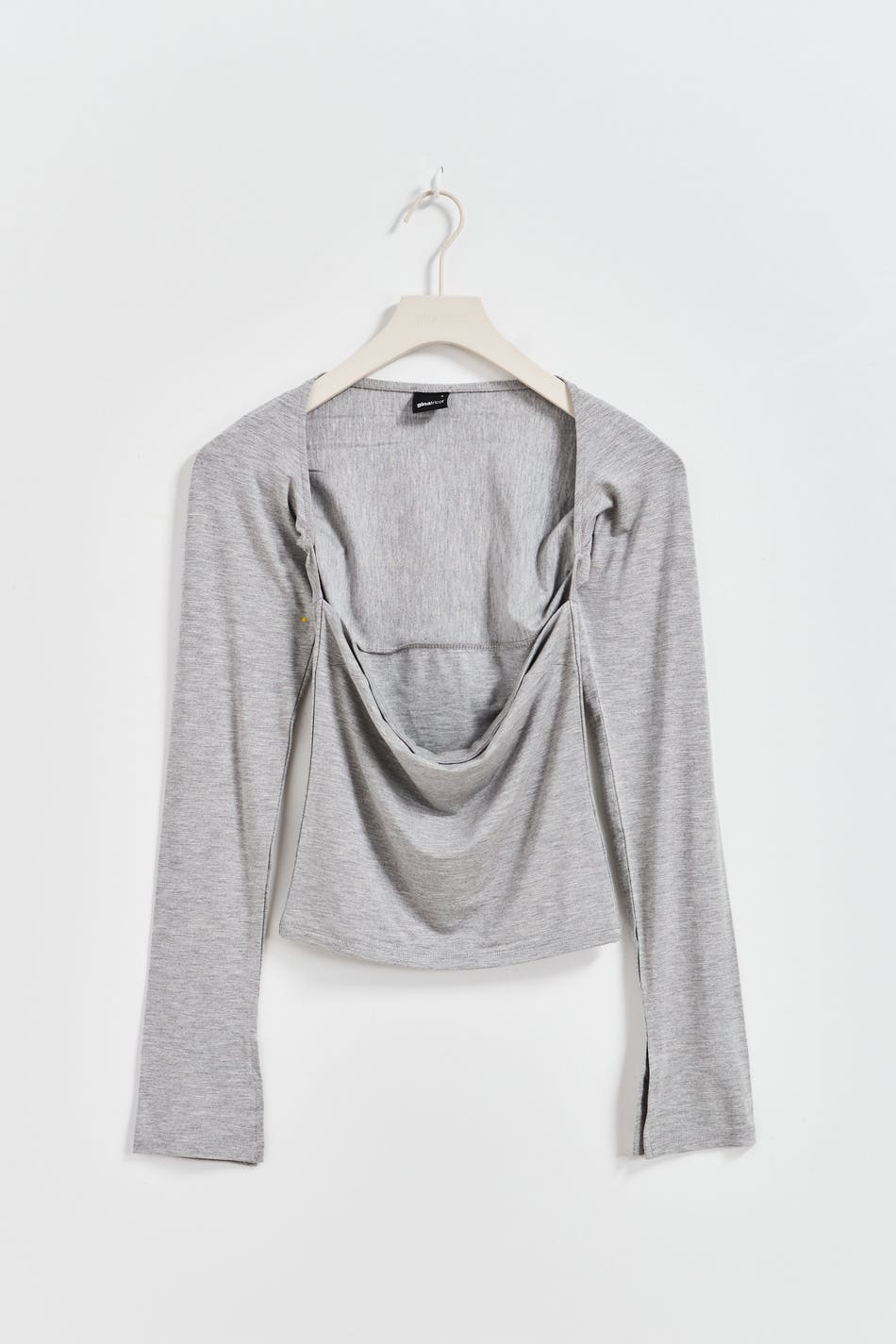 Soft touch square neck top