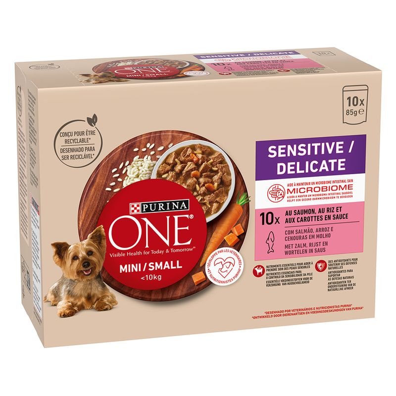 PURINA ONE Mini Sensitive-Delicate Lachs
