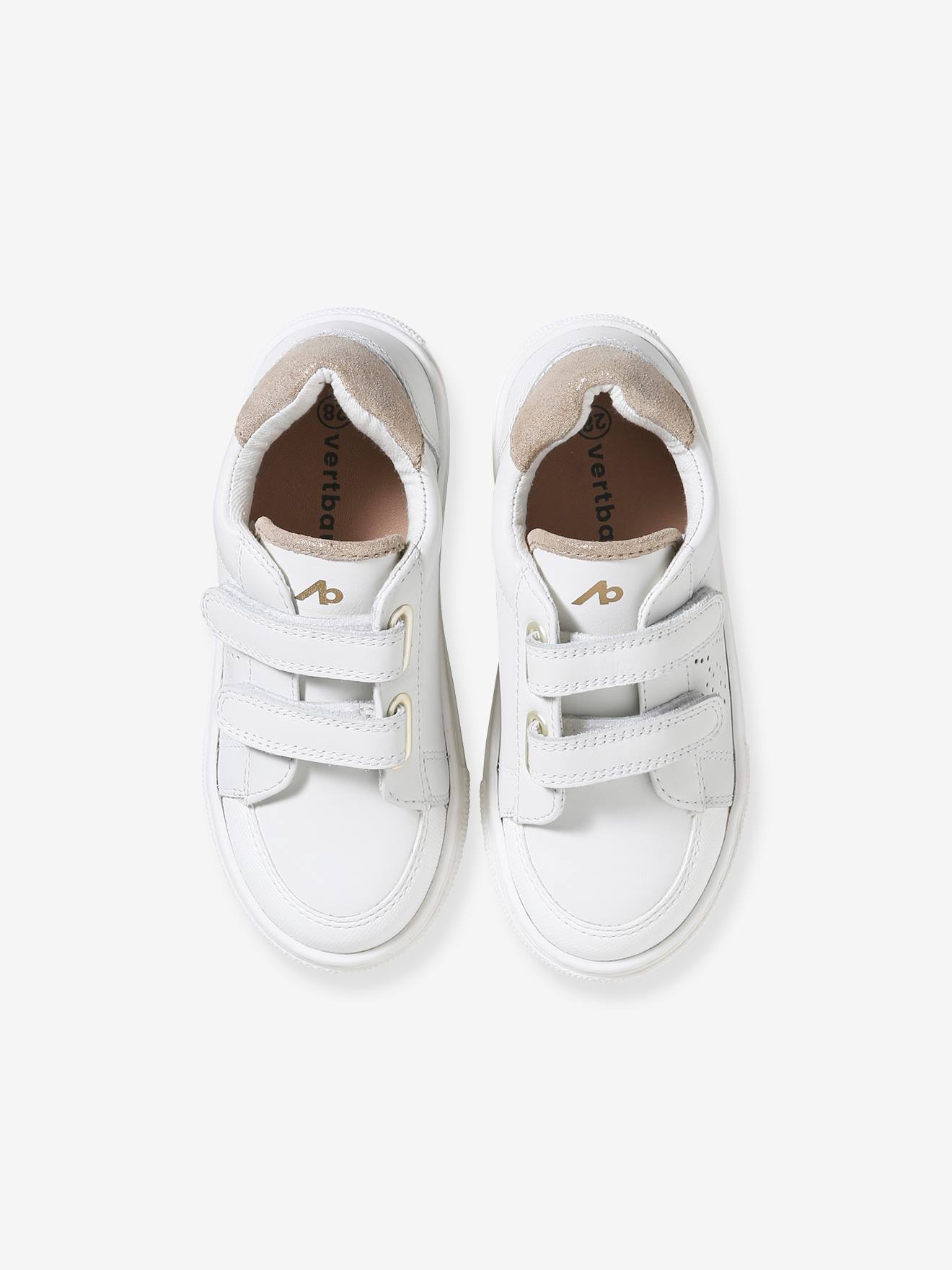 Vertbaudet Kinder Sneakers - weiß