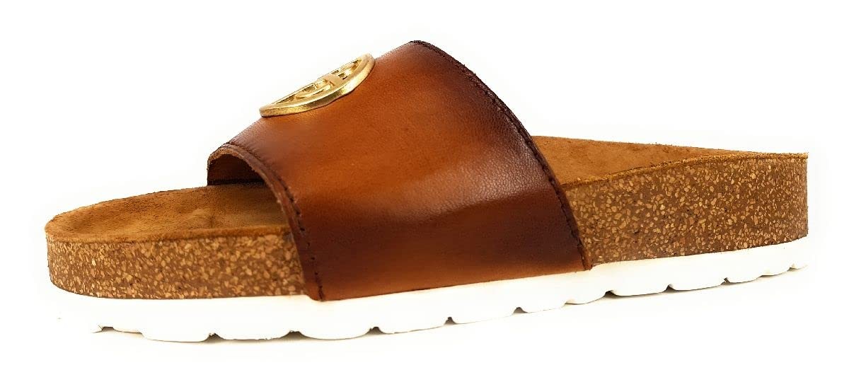BUGATTI Klassische Sandalen braun